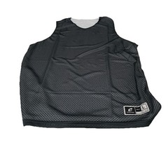 Champ Pro Adult Reversible Mesh Pinnie Size L Color Black/White