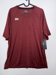 BNWT Z by Zella Mens Workout Everyday Athletic Lightweight T Shirt Red Sz XL