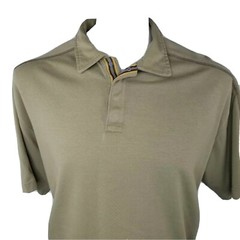 REI Organic Cotton UPF 50+ Short Sleeve Snap Button Hiking Top Sz XL GREAT