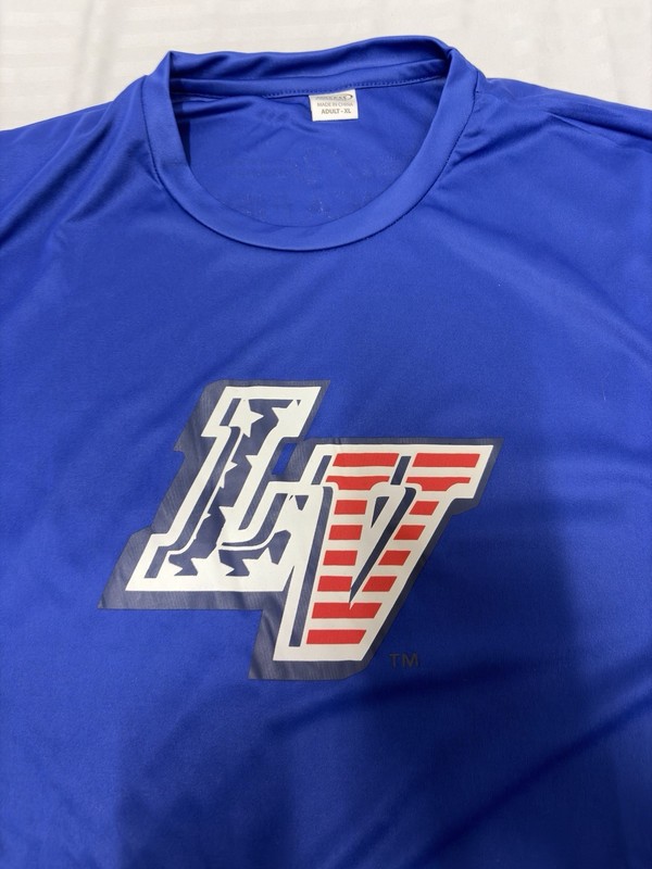 Success USA Jersey 2nd Amendment Guns LV Stars American Flag Size XL Blue gallery