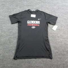 Nike Shirt Mens 2XL Black Pro Dri-FIT Glendora Football Graphic Compression NWT