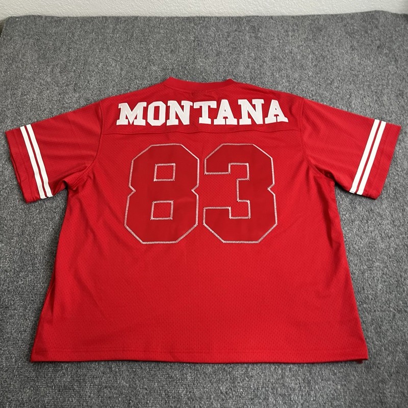 Shoe Palace X Scarface Tony Montana Jersey Adult Large Red White 83 Mens gallery