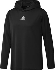 Adidas Stadium Heat.RDY Mens Longsleeve Hoodie- M/ Black-white
