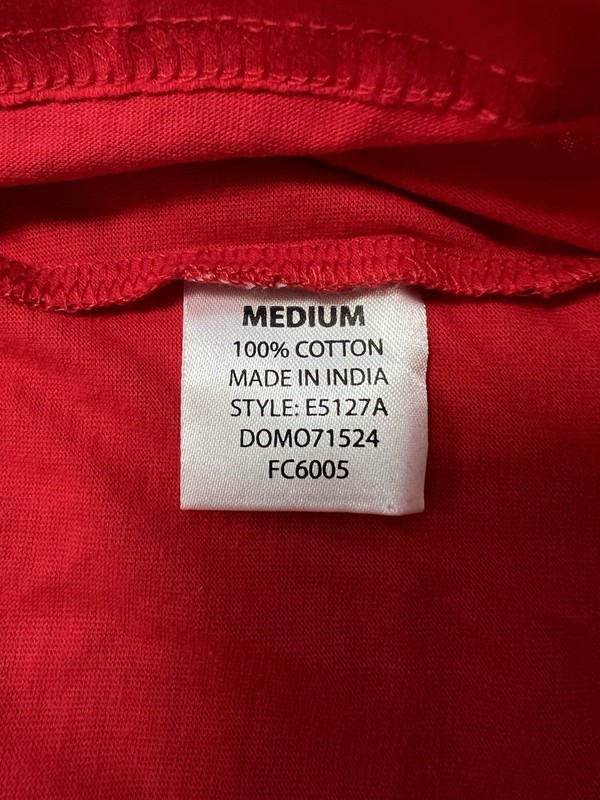 Essential Elements Men’s Active T-shirt Short Sleeve Red Size Medium gallery