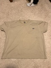 Dickies Men’s T-Shirt Short Sleeve Heavyweight Pocket Relaxed Fit T-Shirt