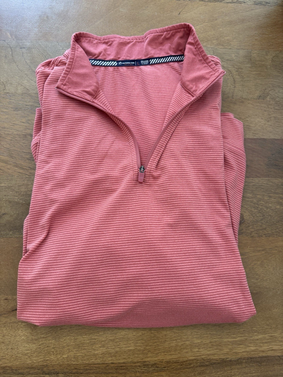 Southern Tide Quarter Zip Red Large gallery