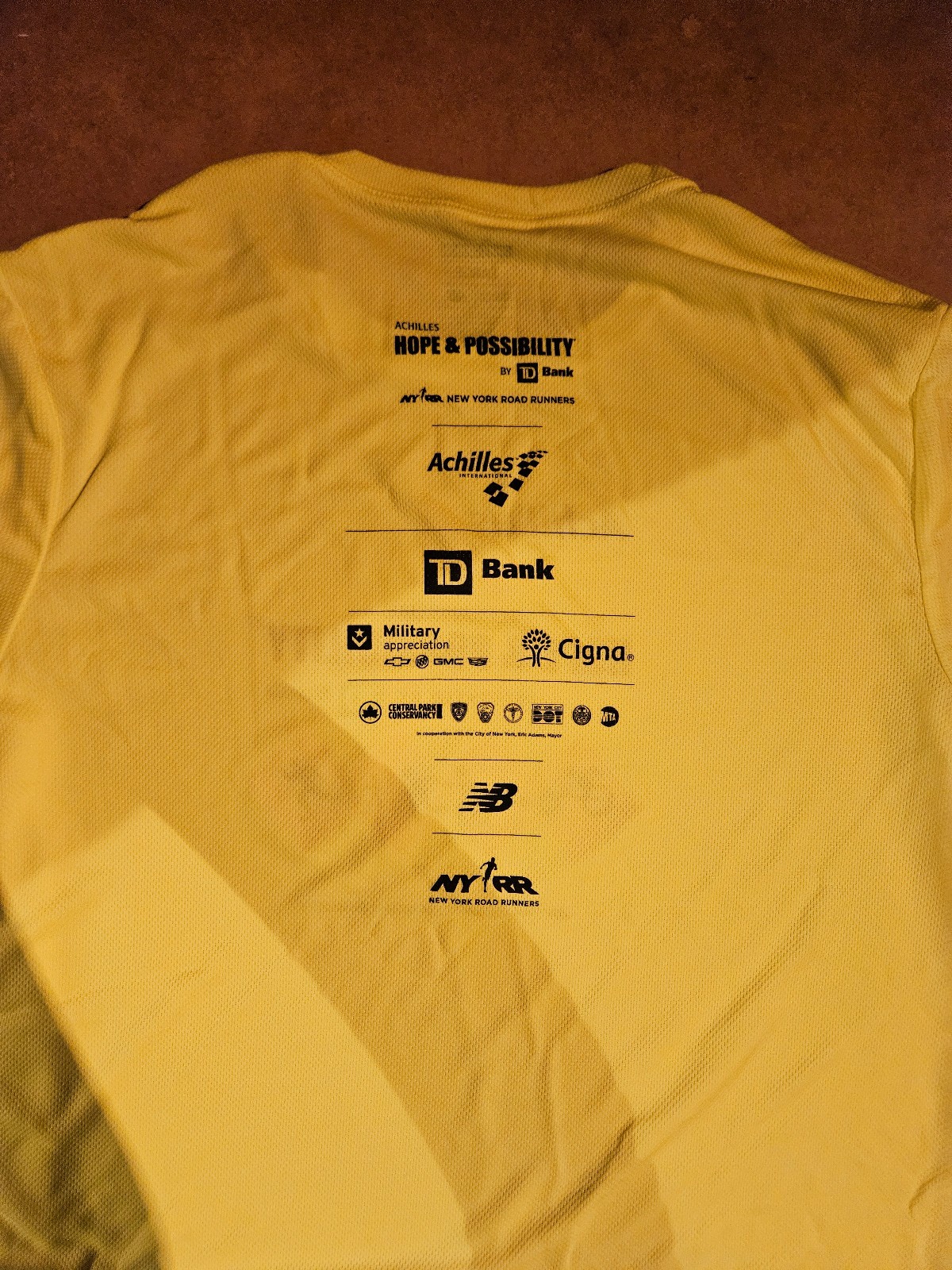 NYRR New Balance Men's Achilles Run T-Shirt Large 2022 gallery