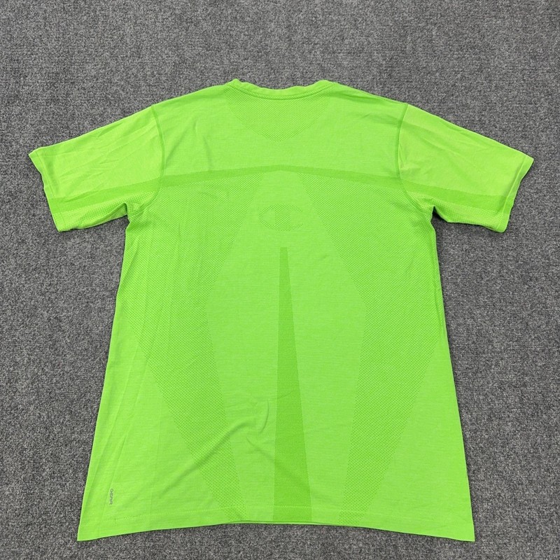 Champion Vapor Shirt Mens XL Green Short Sleeve Athletic Tee Top Gym Running gallery