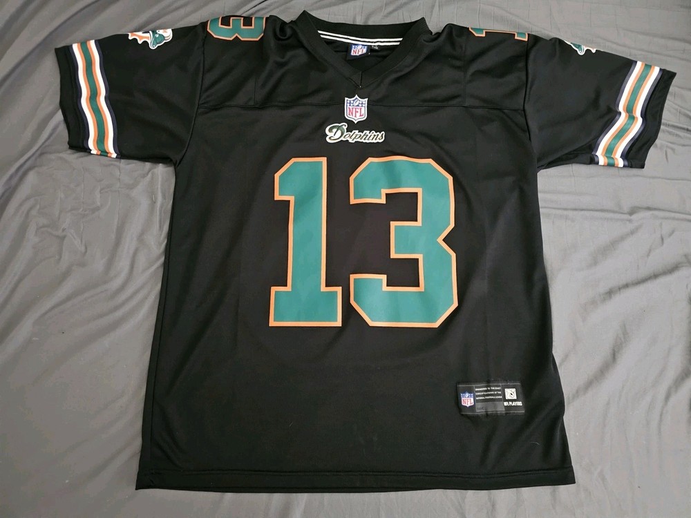 Custom Miami Dolphins Jersey #13 DAN MARINO Size Large