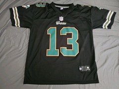 Custom Miami Dolphins Jersey #13 DAN MARINO Size Large