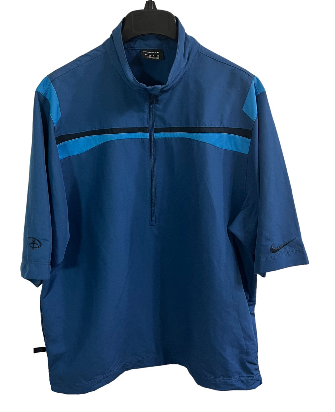 Nike Golf Blue 1/2 Zip Shirt Size Small Pullover Disney Logo gallery