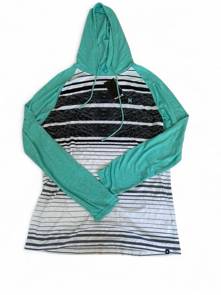 Hurley Long Sleeve With Hood Size Large NWT