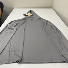 KastKing Mystic Mountain Hoodie UPF 50 Fishing Hiking Shirt Grey Size M