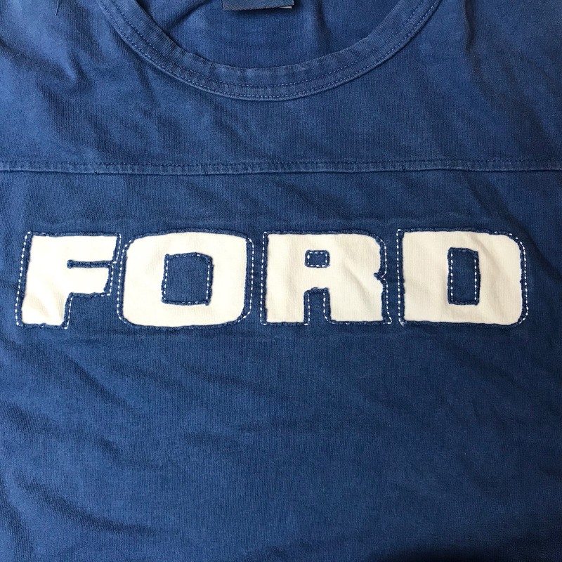 Ford vintage blue long sleeve top size XL gallery