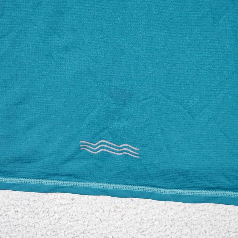 Janji T-Shirt Mens XL Teal Run Everywhere Performance Helio Tech Running Top gallery