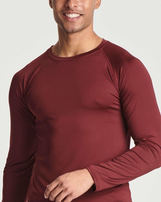 4 Pack: Men's Compression Long-Sleeve T-Shirt Athletic Cold Weather Baselayer... gallery