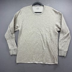 Duofold Thermal Shirt Mens XL Gray Double Layer Long Sleeve Wool Blend Crew