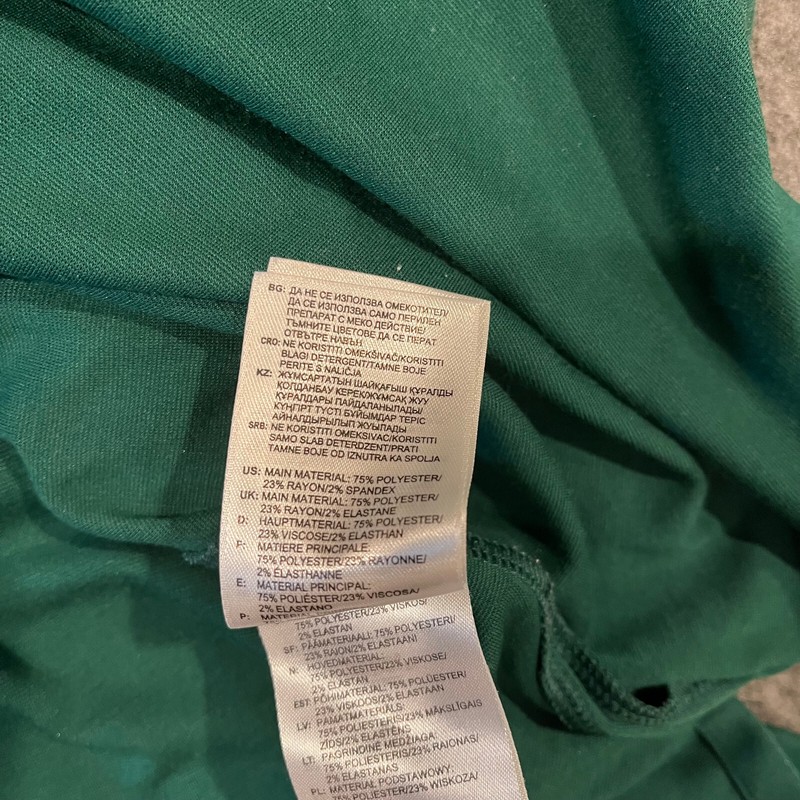 Adidas Originals Essentials Men's Medium Collegiate Green 3-Stripes T-Shirt gallery