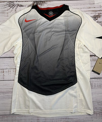 NWT Nike Total 90 White Black Soccer Futbol Jersey Men’s Medium HV1178-133