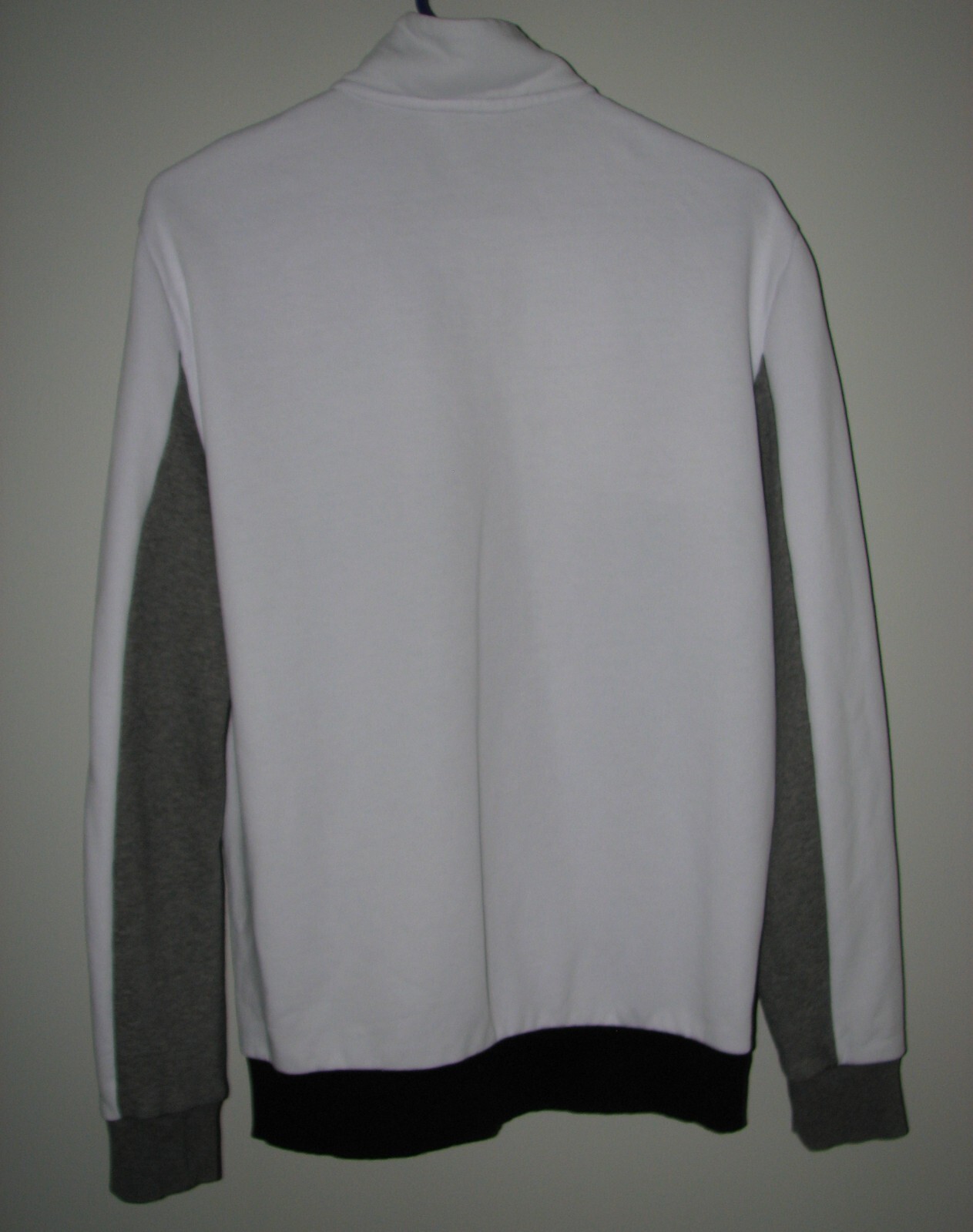Calvin Klein 1/4 Zip Pullover Sweatshirt Men’s Size M Black White Gray excellent gallery