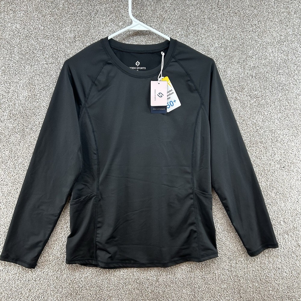 Hodo Sports Men's Pullover Size Medium Long Sleeve Active Ultraviolet Protection