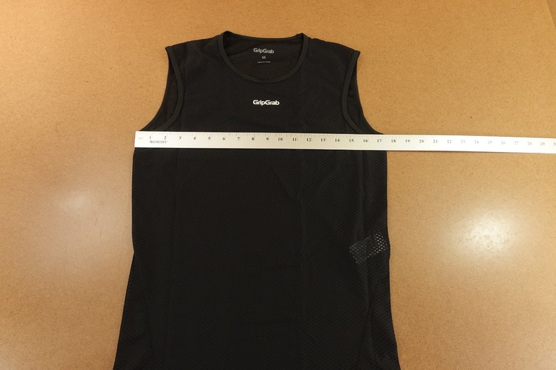 GripGrab Mens Medium Black Mesh Crew Neck Sleeveless Base Layer Tank Top NWOT gallery