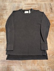Adidas X Reigning Champ Shirt Men XS Black HEAVYWEIGHT longsleeve Cut N Sew