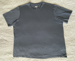 REI CO-OP Mens XL Blue Gray Activewear T-shirt Short Sleeve Quick Drying Wicking