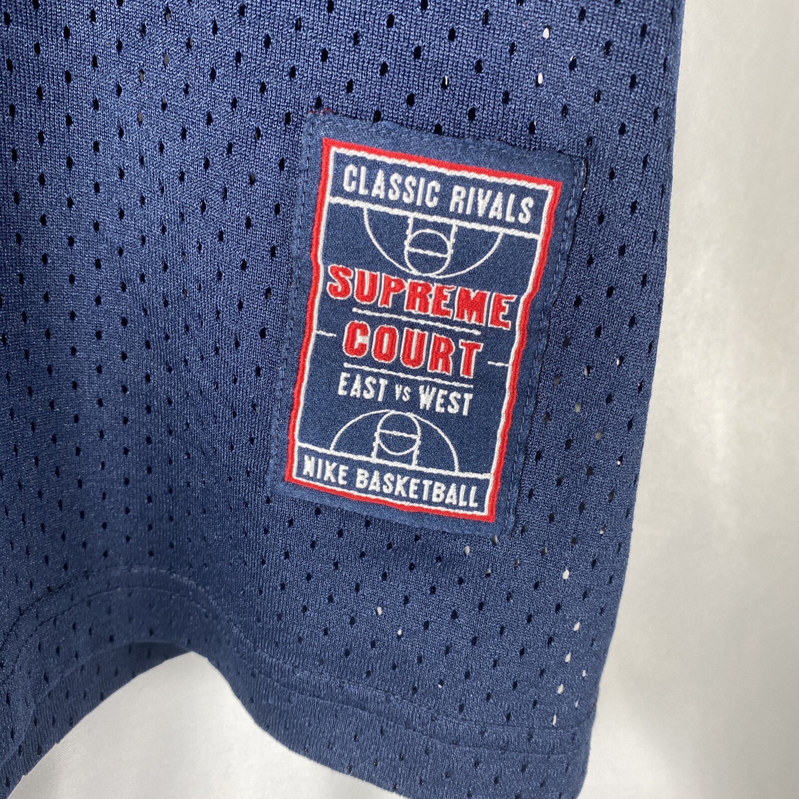 Nike Jersey Basketball Classic Rivals Supreme Court East Vs West Men's Size L gallery