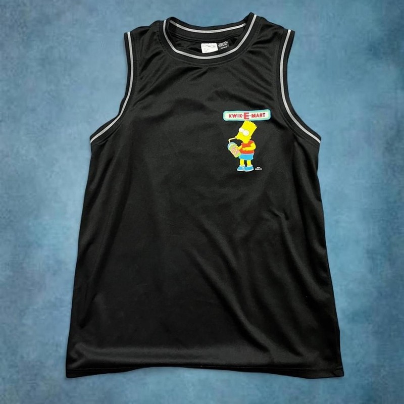 Black bart simpson kwik-e-mart jersey gallery
