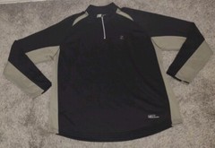 Izod Performx Carbon XL Quarter zip Pullover Shirt, Longsleeve