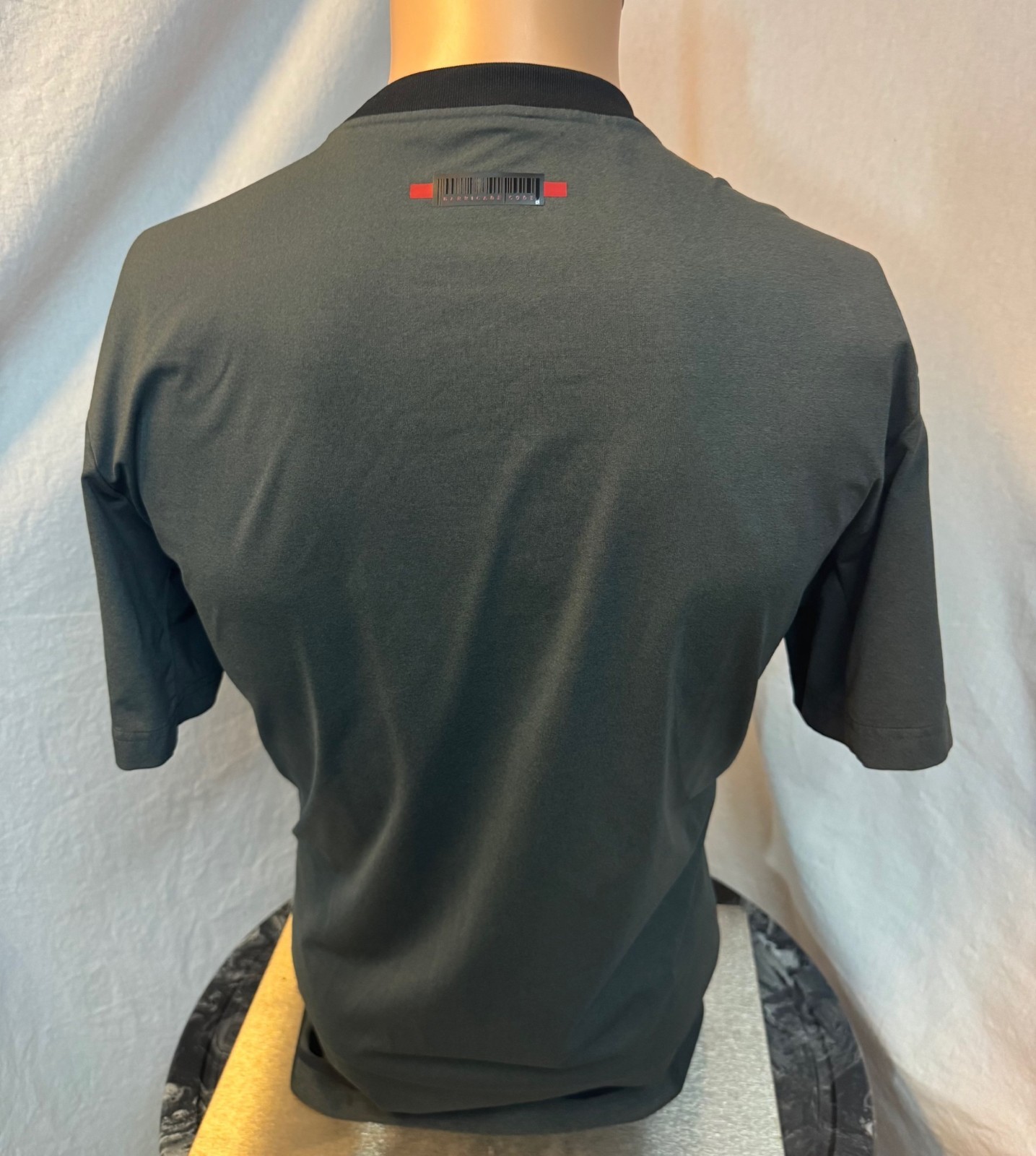 adidas Barricade Code Performance Workout Shirt CY3319 Dark Gray Men's Large gallery