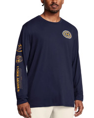 Under Armour Men’s T shirt XL Loose fit Love Of The Game Long Sleeve Navy NWT