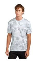 Sport-Tek ST370 Men’s Dri Fit Digital Camo Performance Moisture Wicking T-Shirt