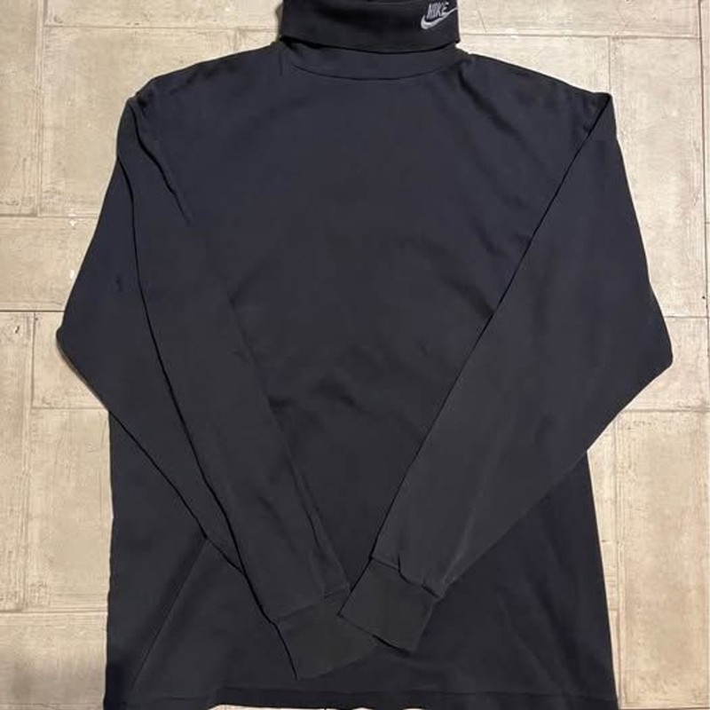 Vintage 90s Nike sportswear dri-fit gray turtle neck long sleeve size XL gallery