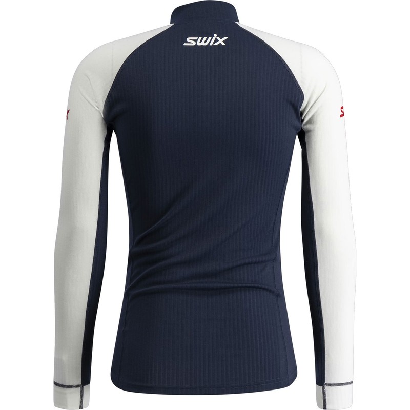 SWIX Men's RaceX Classic Dark Navy Half Zip Top (10116-23-75100) gallery