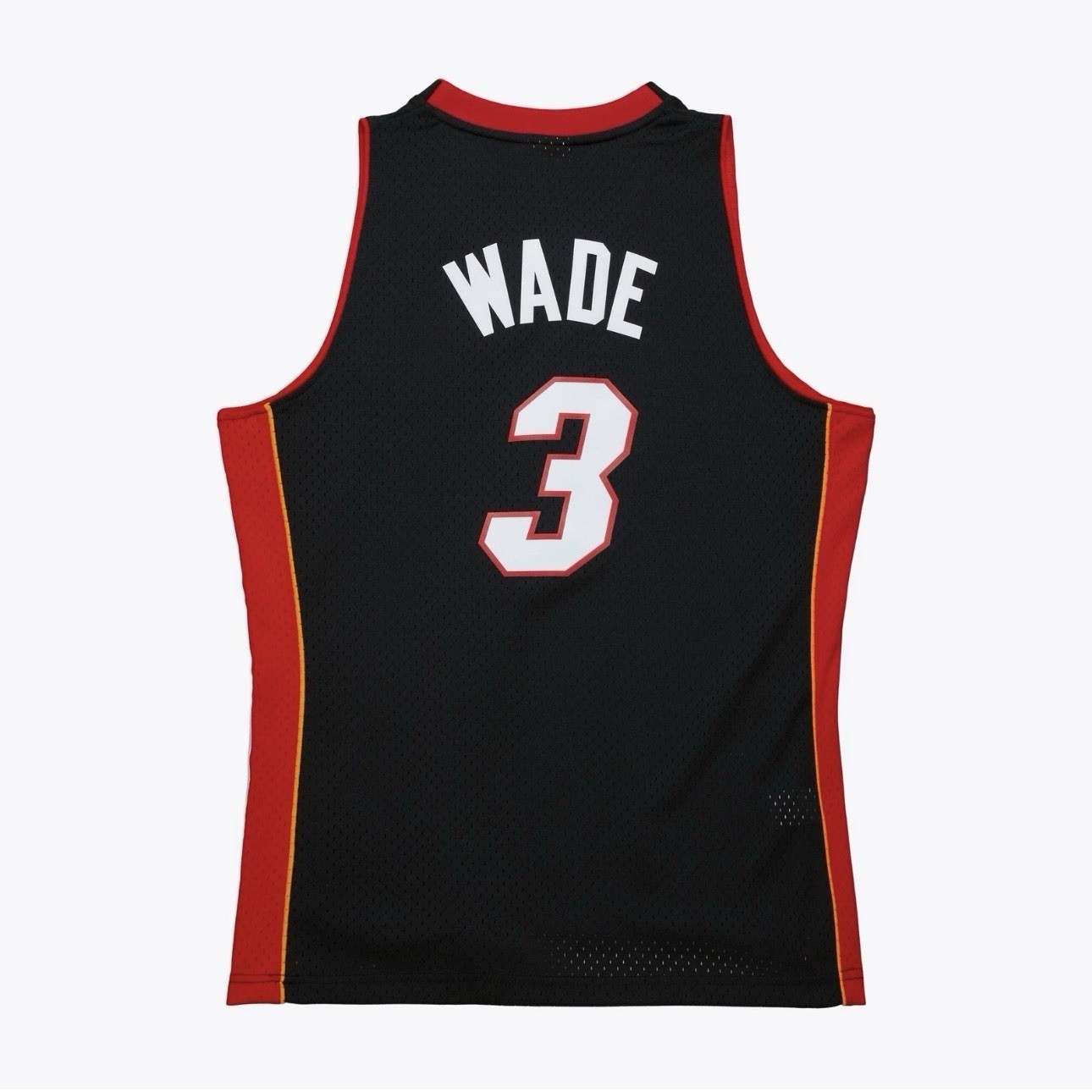 Mens Mitchell & Ness - Large NBA “EL HEAT” Jersey Miami HEAT 2008 DWYANE WADE gallery