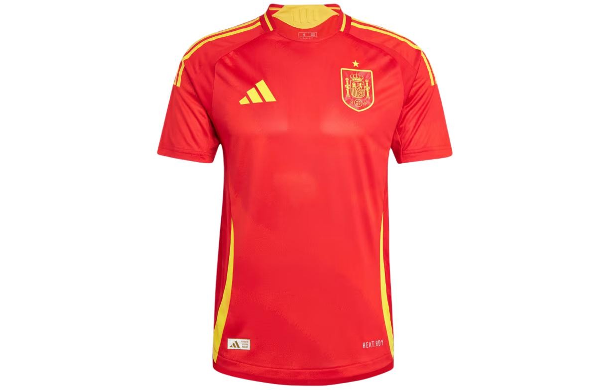 adidas Men's Spain 2024 Home Authentic Jersey Red IP9333 Size gallery