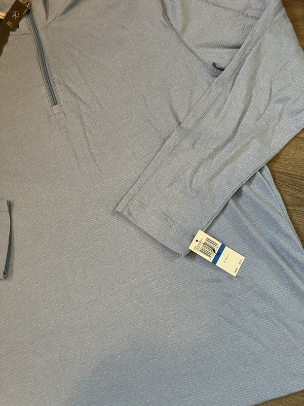 Van Heusen Quarter Zip Soft Touch Shirt Size XL New gallery