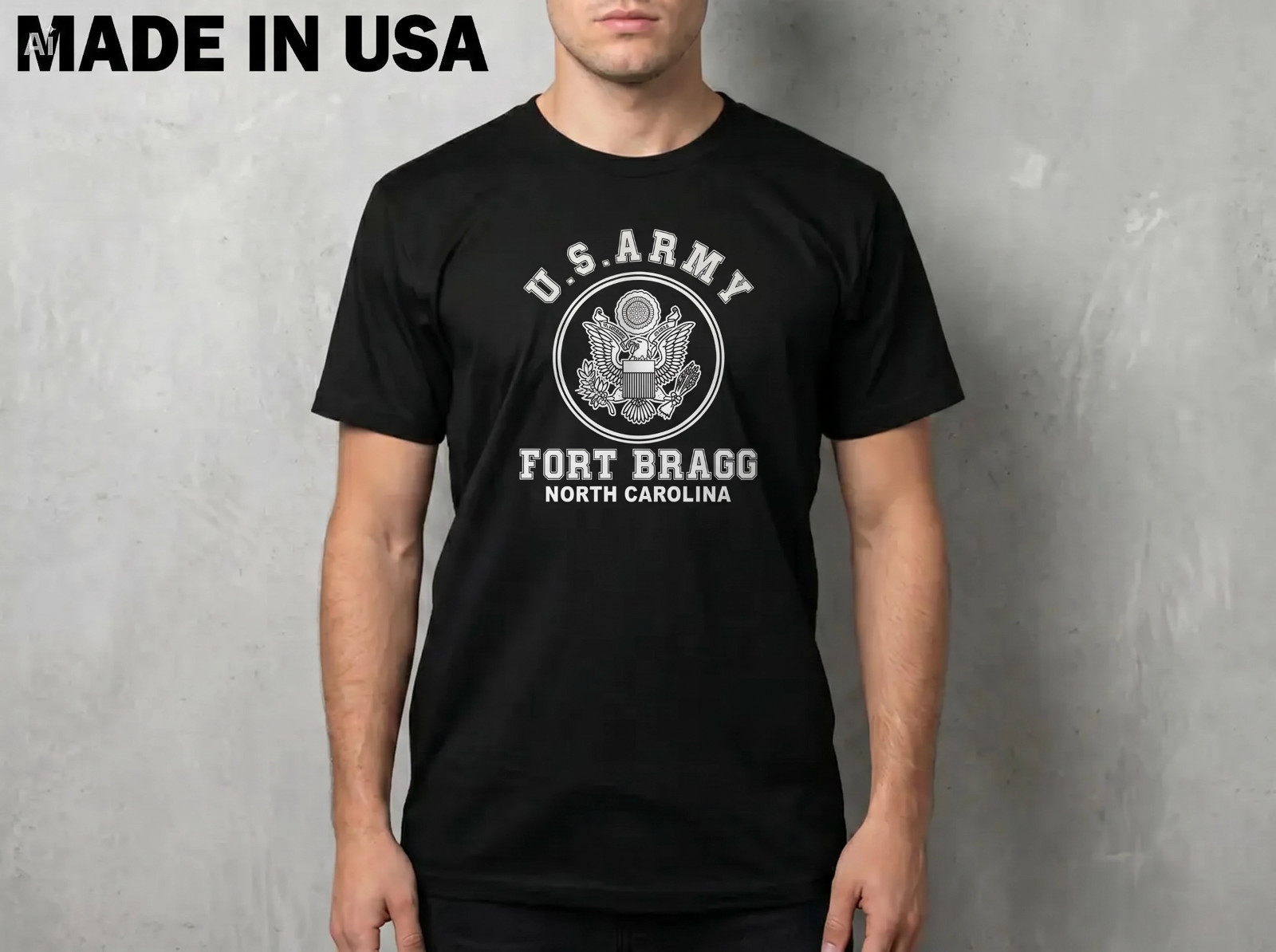 NEW Army Fort Bragg North Carolina SHIRT SIZE S-2XL MADE IN USA gallery