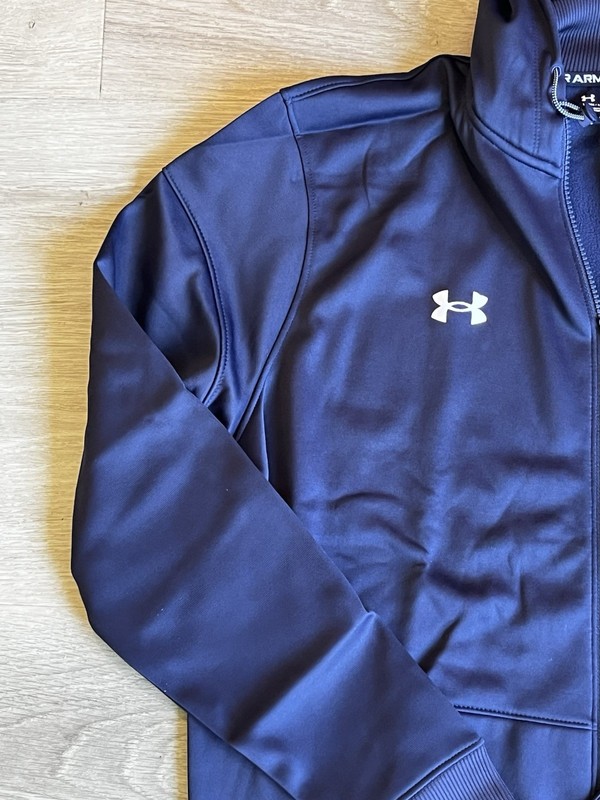 Size Medium - Under Armour Men’s Storm Fleece Full Zip Hoody 1370381-410 NWT gallery