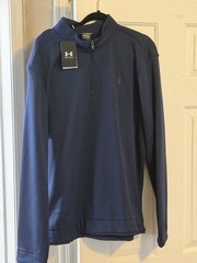 Under Armour Golf Storm Quarter-Zip Pullover – Navy Blue (2XL)
