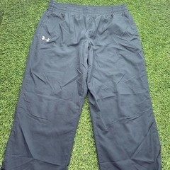 Under Armour Mesh Windbreaker Mens Large L Black NO Stretch Band