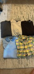Mix 5 lot polo Ralph Lauren and George sweater polo Button 2xl 3xl
