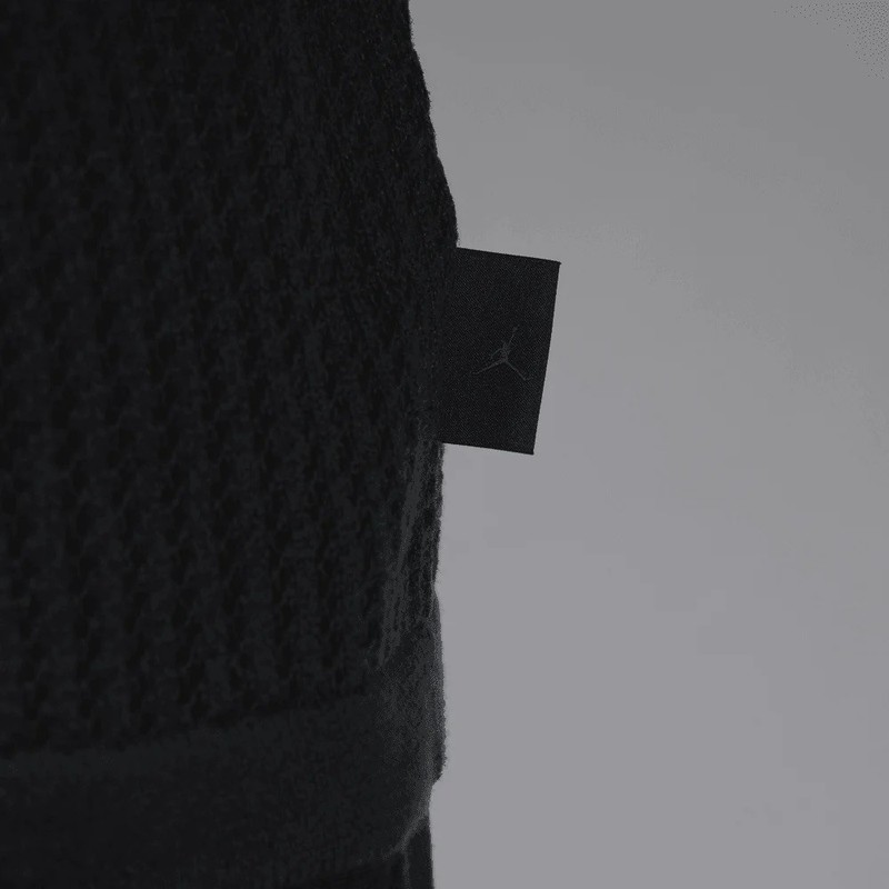 Mens Air Jordan Knit Jersey Top Off-Noir Dark Smoke Gray HQ0766-045 Size Medium gallery