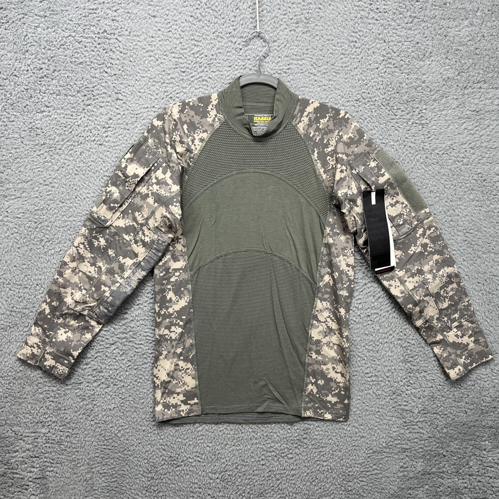 Massif Army ACS Combat Shirt Mens Small Camo Flame Resistant Long Sleeve USA gallery
