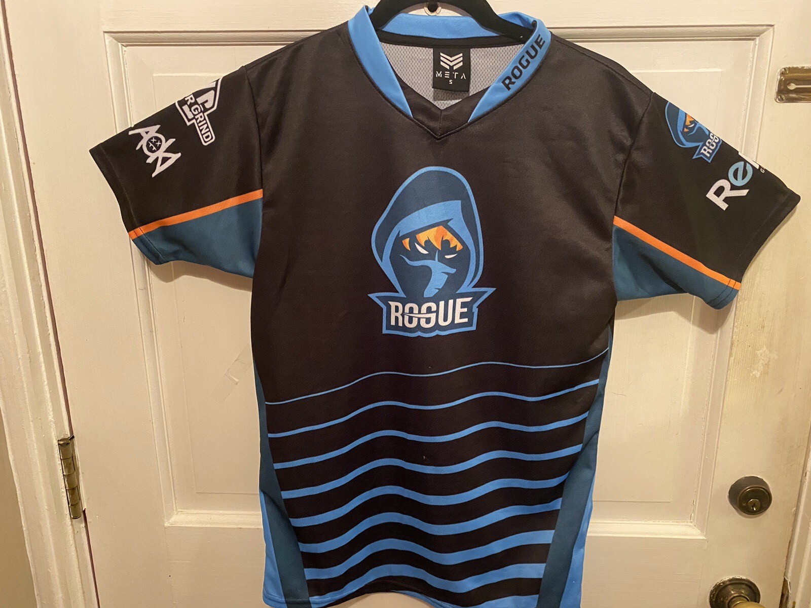 Meta Threads Shirt Jersey Athletic Pro Esports Rogue Adult Size S gallery
