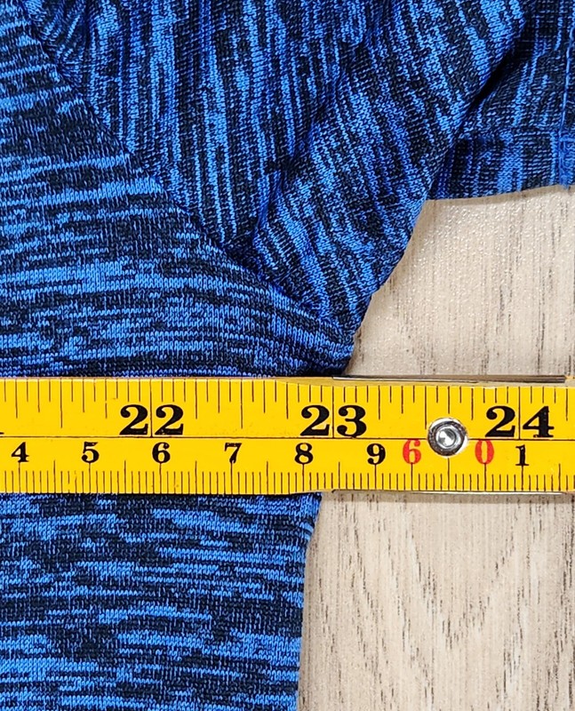 Zone Pro Activewear Shirt Mens Sz Large, Lightweight, Stretch, Quick Dry, Blue gallery