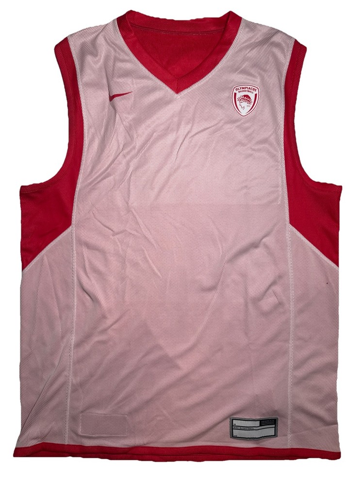 Nike Olympiacos B.C. 2011-12 Reversible Jersey Size 2XLT with Size XLT Shorts