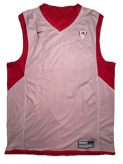 Nike Olympiacos B.C. 2011-12 Reversible Jersey Size 2XLT with Size XLT Shorts